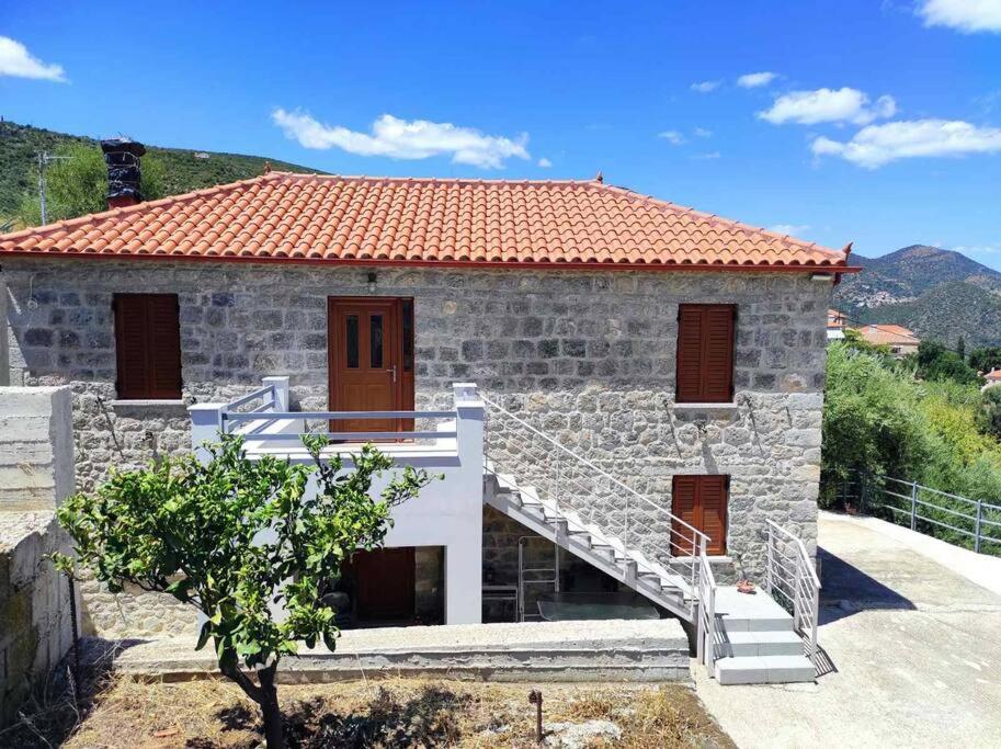 Κατοικία Πανόραμα, Πραγματευτή Λεωνιδίου, Τ.Κ.22300 Leonídion Exterior photo
