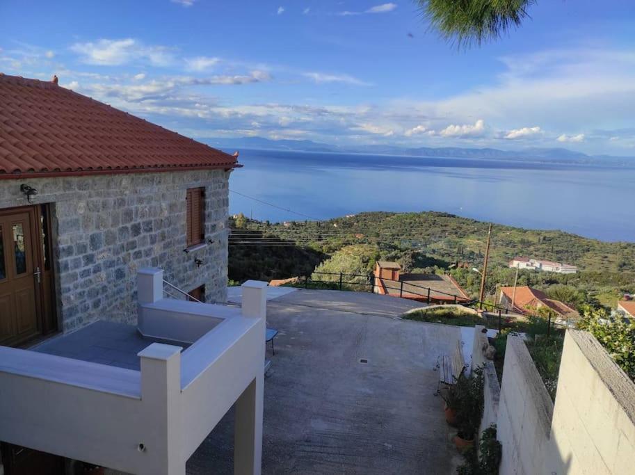 Κατοικία Πανόραμα, Πραγματευτή Λεωνιδίου, Τ.Κ.22300 Leonídion Exterior photo